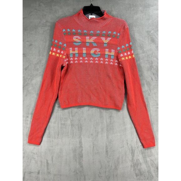 Urban Outfitters BDG Shauna Sky High Jacquard Sweater - Picture 3 of 9